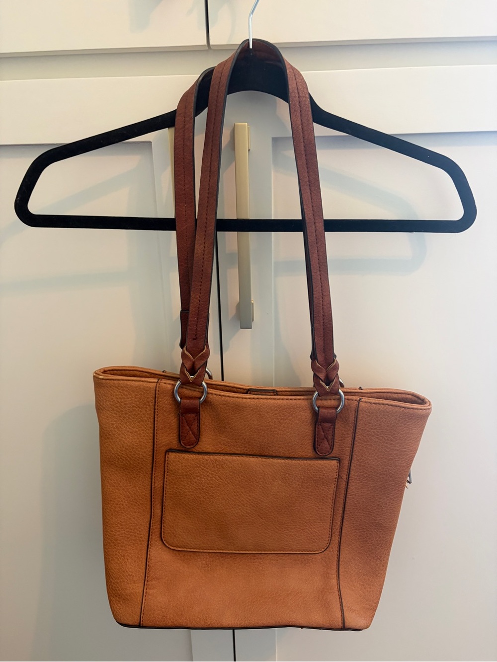 Lady Conceal Brown Concealed Carry Tote Bag CCW